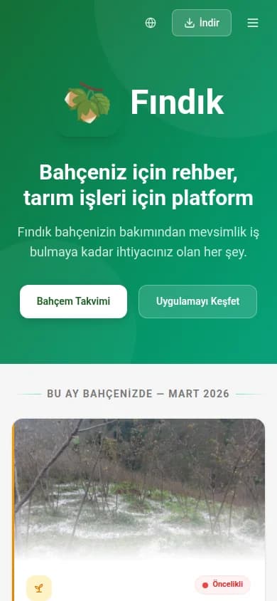 Fındık App - 1